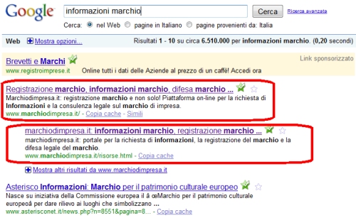 Posizionamento Seo Google